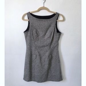Vintage | tweed sleeveless mini dress | 2